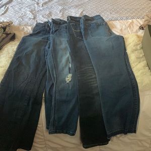 Jeans, all skinny size 4/27 - 40$ for 4 pairs
